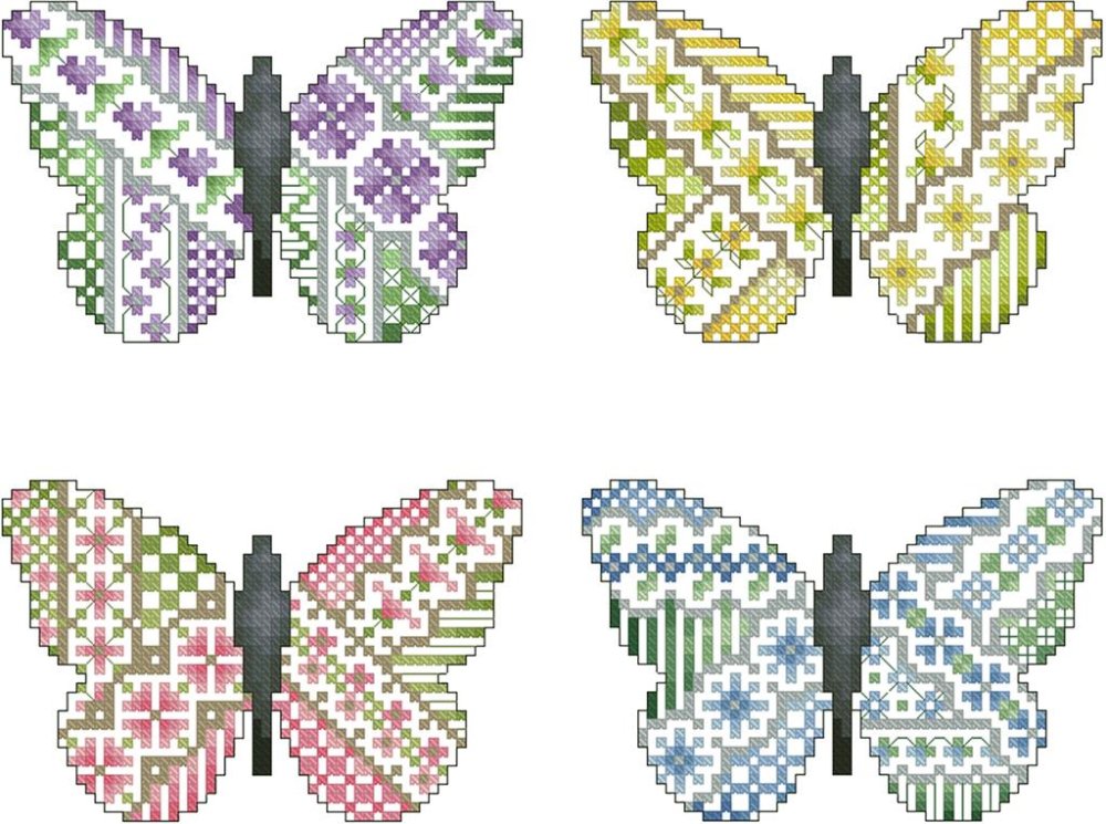 (image for) Crazy Butterflies Ornaments